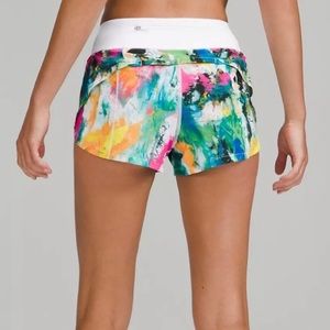 Multicolor rainbow Lululemon shorts 🌈🌈